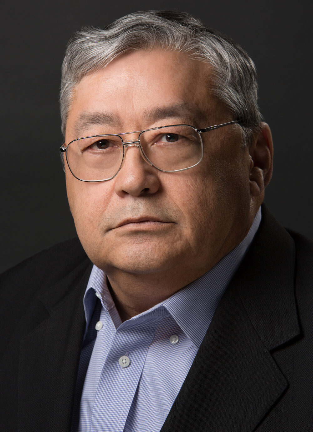 Corporate Headshot of businessman in studio